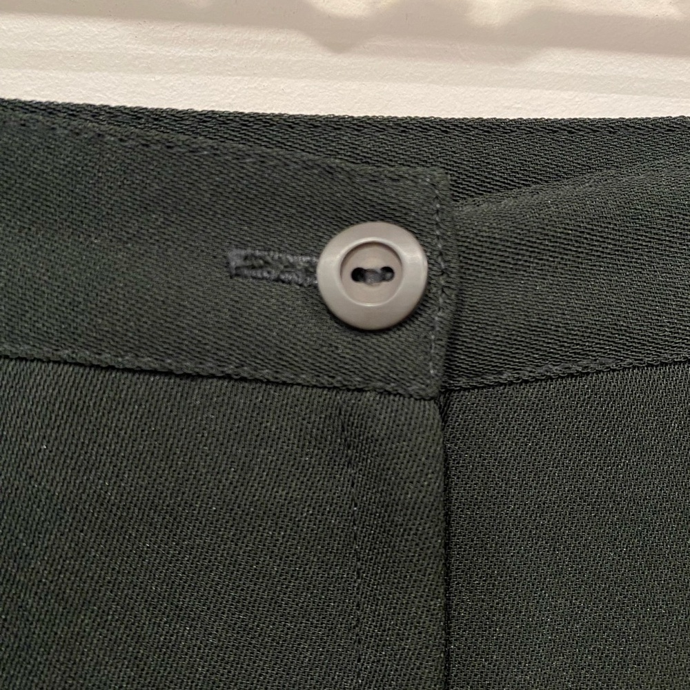 Vintage 80s 90s Canadian Union Label Pencil Skirt Jewel Tone Hunter Grn Size 12 - Picture 11 of 16